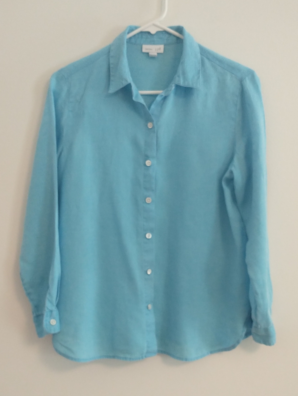 J Jill Love Linen Essential Shirt XSmall Petite